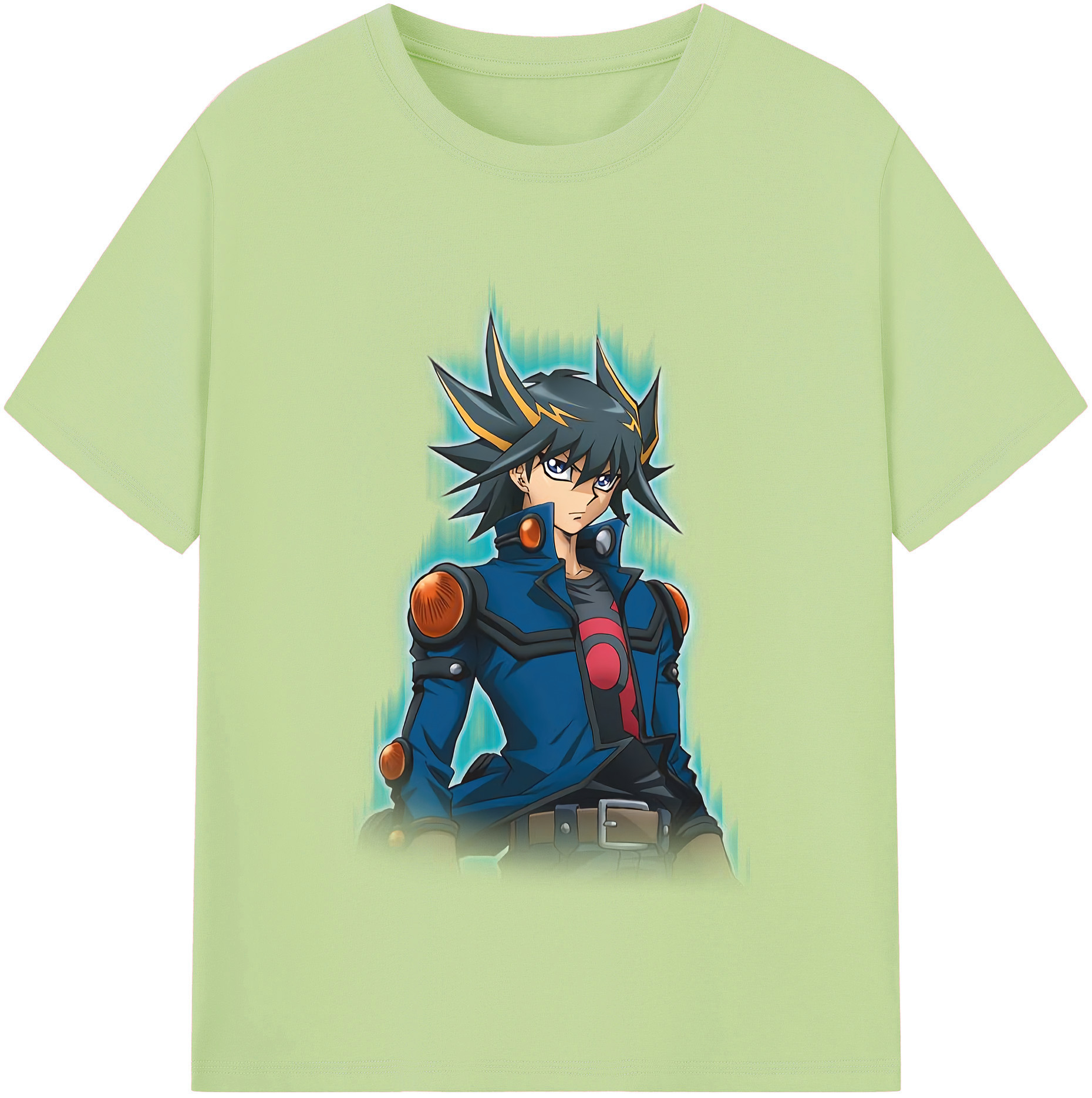 （画像用） 遊☆戯☆王 Yu-Gi-Oh! 綿100％半袖Tシャツ（フロントプリント）